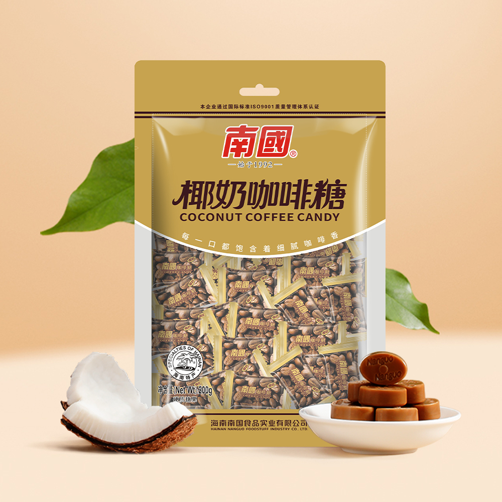 椰奶咖啡糖200g